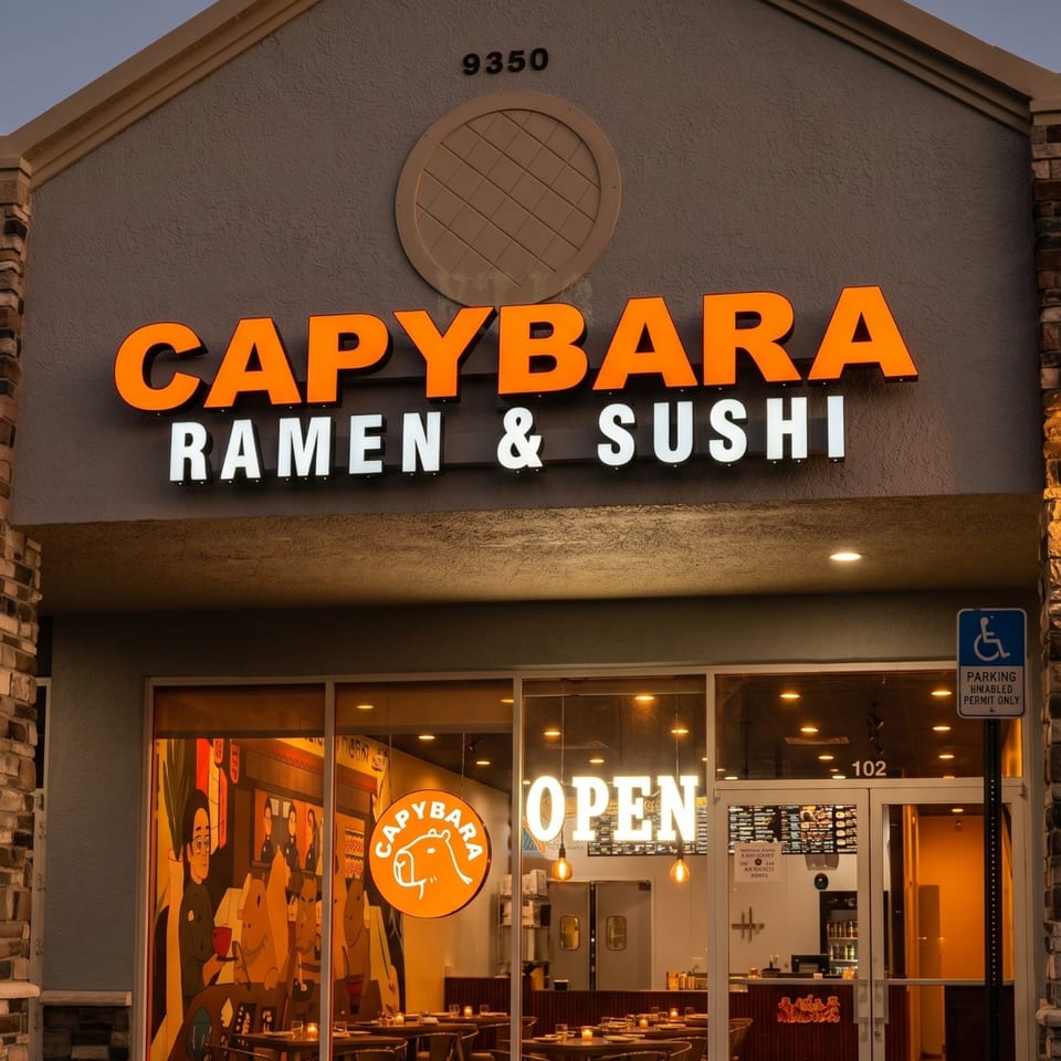 Welcome to Capybara Ramen & Sushi